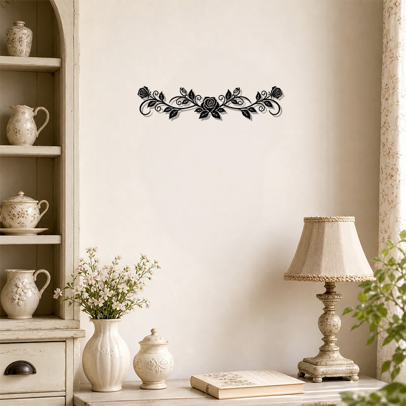FuAttract Elegance Romance & Flourishing Rose Metal Wall Decor Home Art Decor - image 8