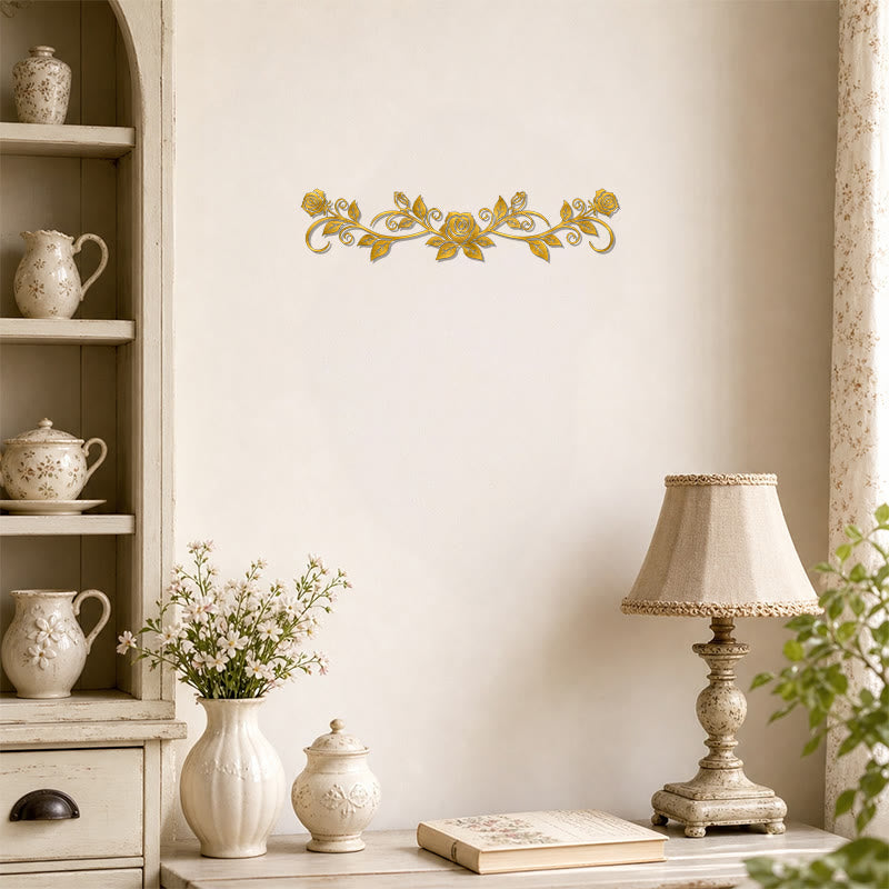 FuAttract Elegance Romance & Flourishing Rose Metal Wall Decor Home Art Decor - image 16