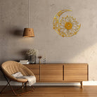 FuAttract Positivity Hope & Renewal Sunflower Crescent Moon Metal Wall Decor Home Art Decor - image 19