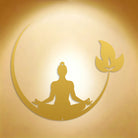 FuAttract Serenity Mindfulness & Inner Harmony Lotus Moon Buddha Metal Wall Decor Home Art Decor - image 13
