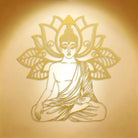FuAttract Wisdom Serenity & Inner Harmony Buddha Lotus Metal Wall Decor Home Art Decor - image 12