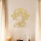 FuAttract Wisdom Serenity & Inner Harmony Buddha Lotus Metal Wall Decor Home Art Decor - image 13