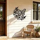 FuAttract Transformation Grace & Renewal Butterfly Crescent Moon Metal Wall Decor Home Art Decor - image 10