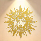 FuAttract Balance Mystery & Cosmic Harmony Sun And Moon Metal Wall Decor Home Art Decor - image 13