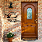 FuAttract Freedom Hope & New Beginnings Sun Seagulls Metal Wall Decor Home Art Decor - image 1