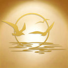 FuAttract Freedom Hope & New Beginnings Sun Seagulls Metal Wall Decor Home Art Decor - image 11