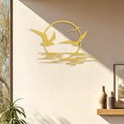 FuAttract Freedom Hope & New Beginnings Sun Seagulls Metal Wall Decor Home Art Decor - image 12