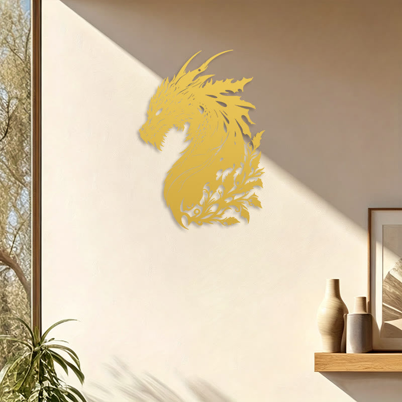 FuAttract Strength Wisdom & Protection Chinese Dragon Metal Wall Decor Home Art Decor - image 12
