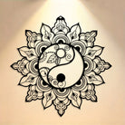 FuAttract Balance Clarity & Spiritual Growth Yin Yang Mandala Metal Wall Decor Home Art Decor - image 0