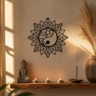 FuAttract Balance Clarity & Spiritual Growth Yin Yang Mandala Metal Wall Decor Home Art Decor - image 9