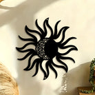 FuAttract Renewal Vitality & Balance Sun Moon Mandala Metal Wall Decor Home Art Decor - image 0
