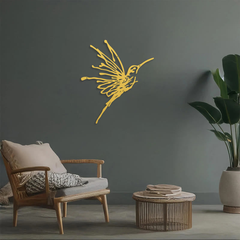 FuAttract Joy Resilience & Freedom Hummingbird Metal Wall Decor Home Art Decor - image 21