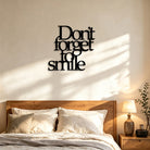 FuAttract Positivity Joy & Encouragement Don't Forget to Smile Metal Wall Decor Home Art Decor - image 8