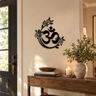 FuAttract Serenity Spiritual Connection & Inner Peace Om Mani Mantra Metal Wall Decor Home Art Decor - image 9