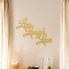 FuAttract Joyful Living & Heartfelt Affection Live Laugh Love Metal Wall Decor Home Art Decor - image 12