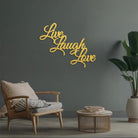 FuAttract Joyful Living & Heartfelt Affection Live Laugh Love Metal Wall Decor Home Art Decor - image 20